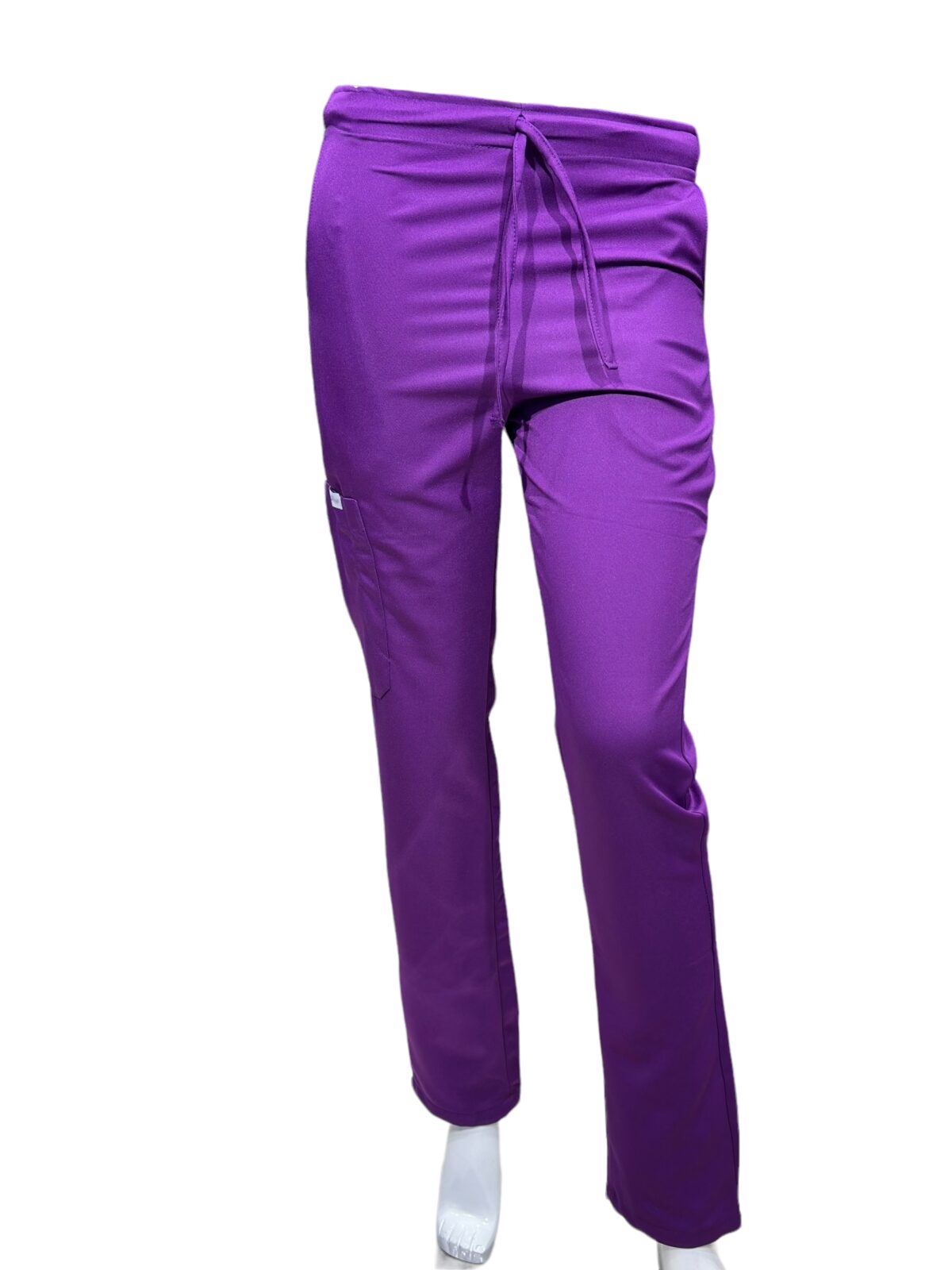 Pantalon tissu anti tâche léger – mauve