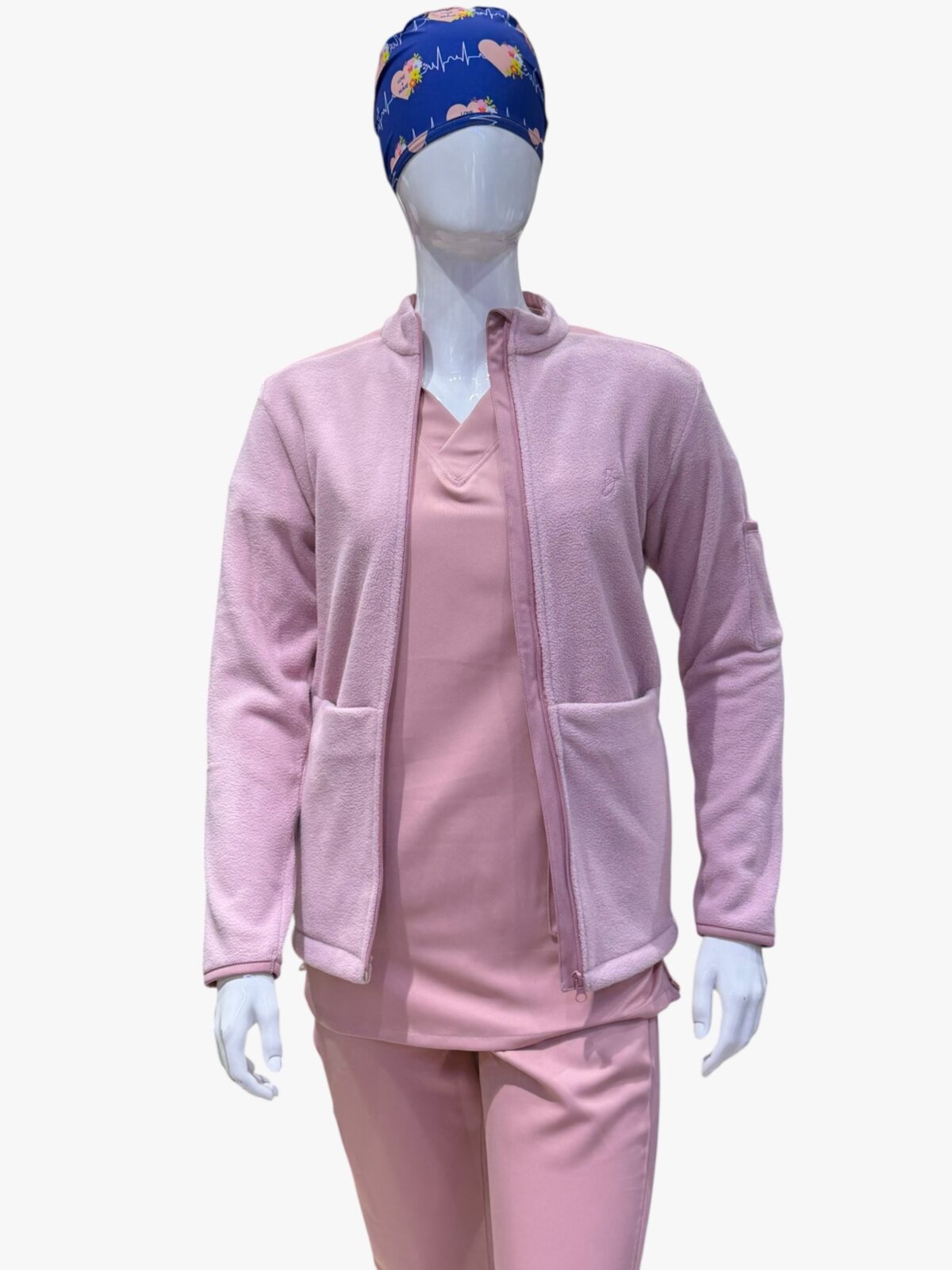 Veste polaire rose bb femmes